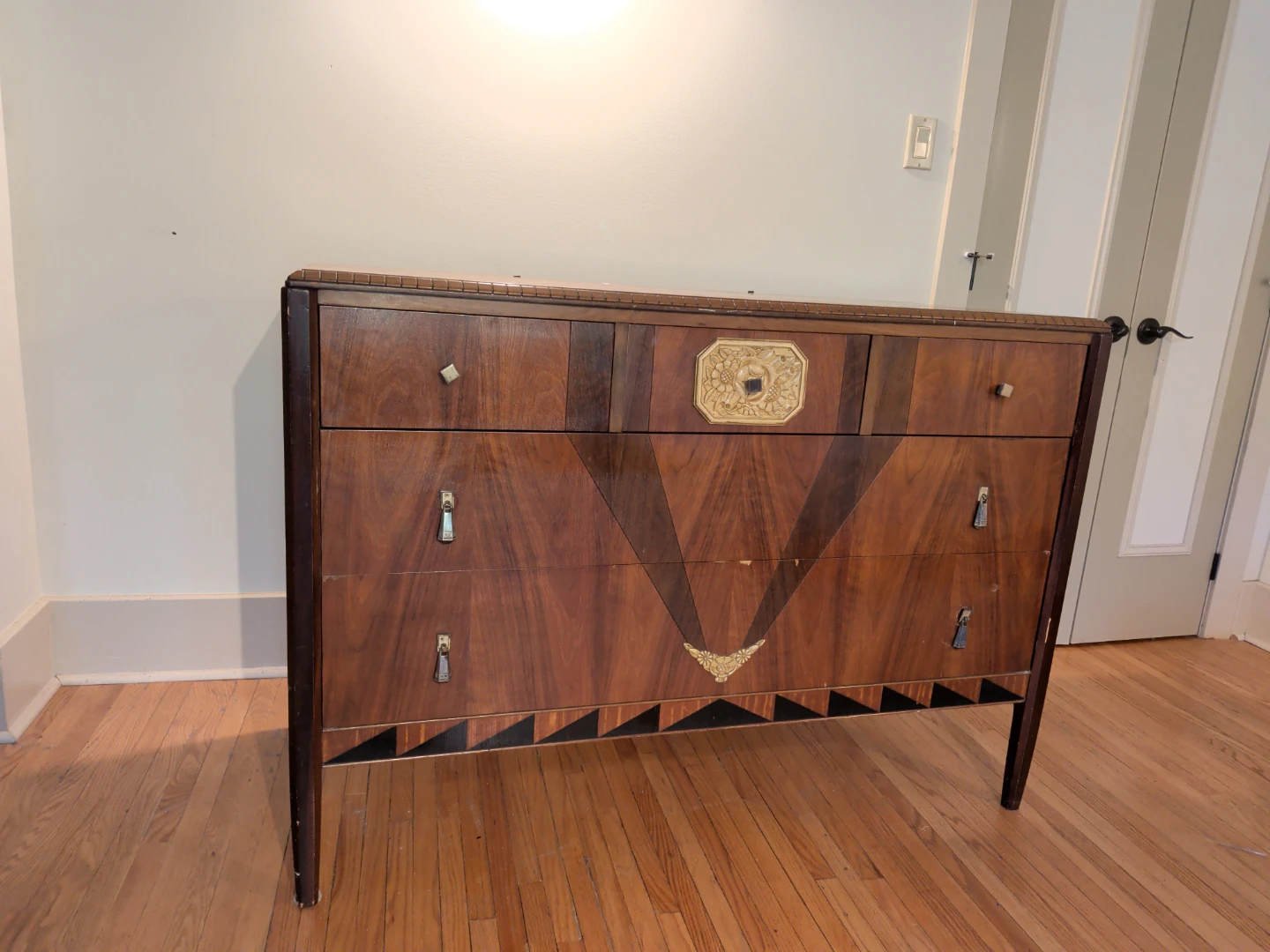 Vintage Wooden Dresser