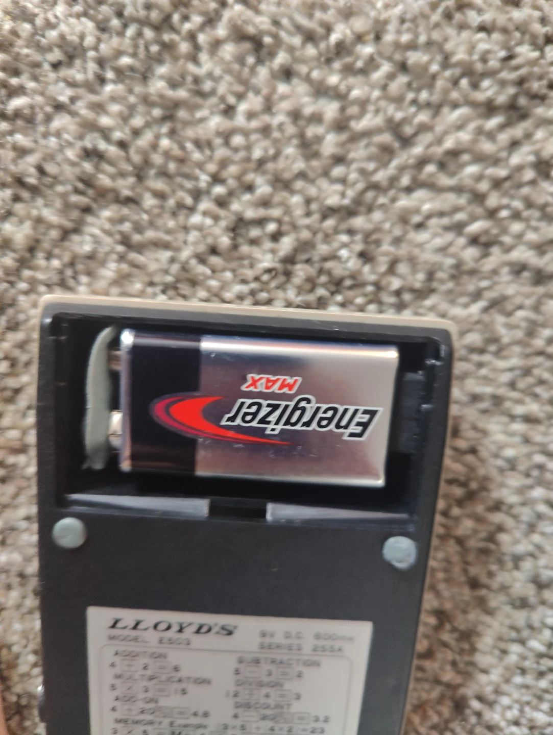 vintage calculator - photo 2