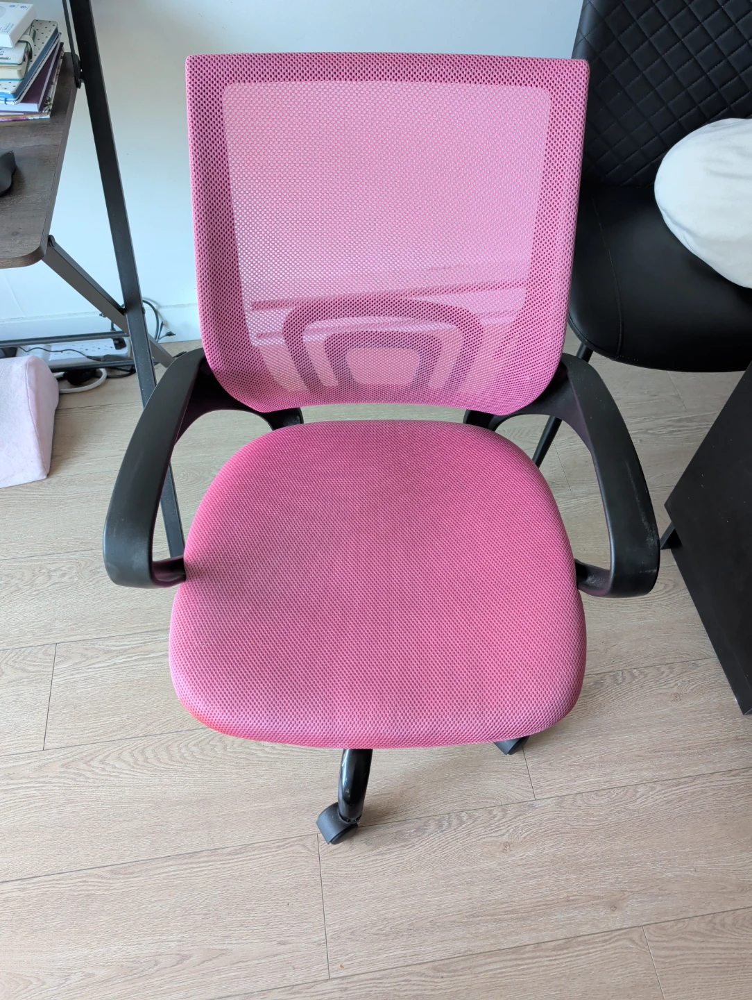 Pink Mesh Office Chair