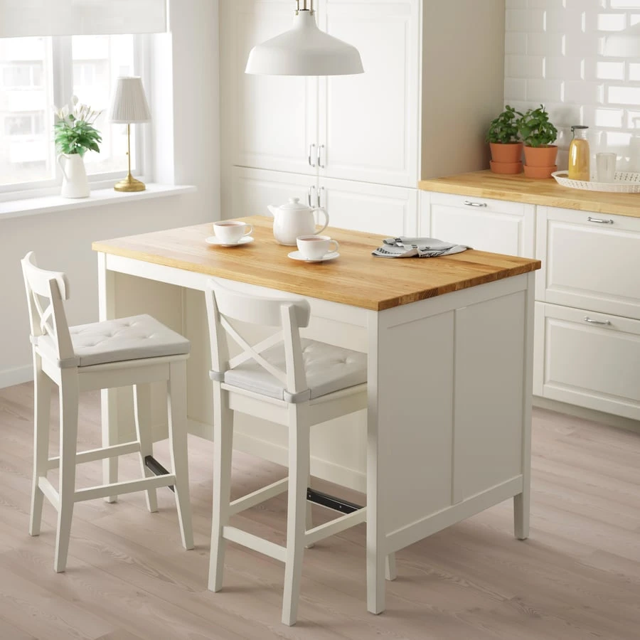 IKEA ROSENTORP Bar stools, White x2 - photo 3