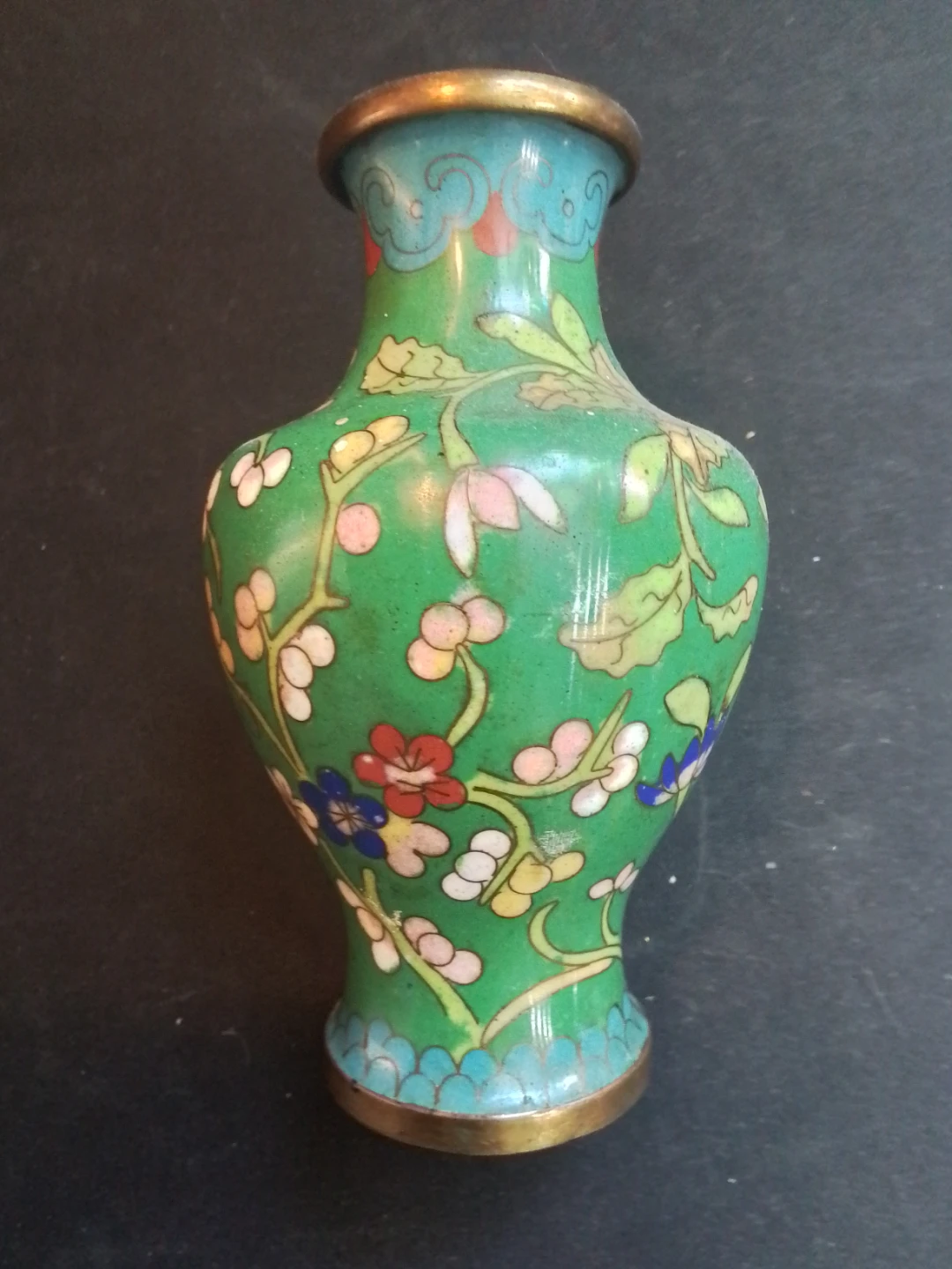 Cloisonné Vase with Floral Design – Republic Period 1912–1949