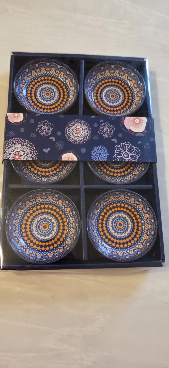 Set of 6 Decorative Small Saucers/Plates - photo 2