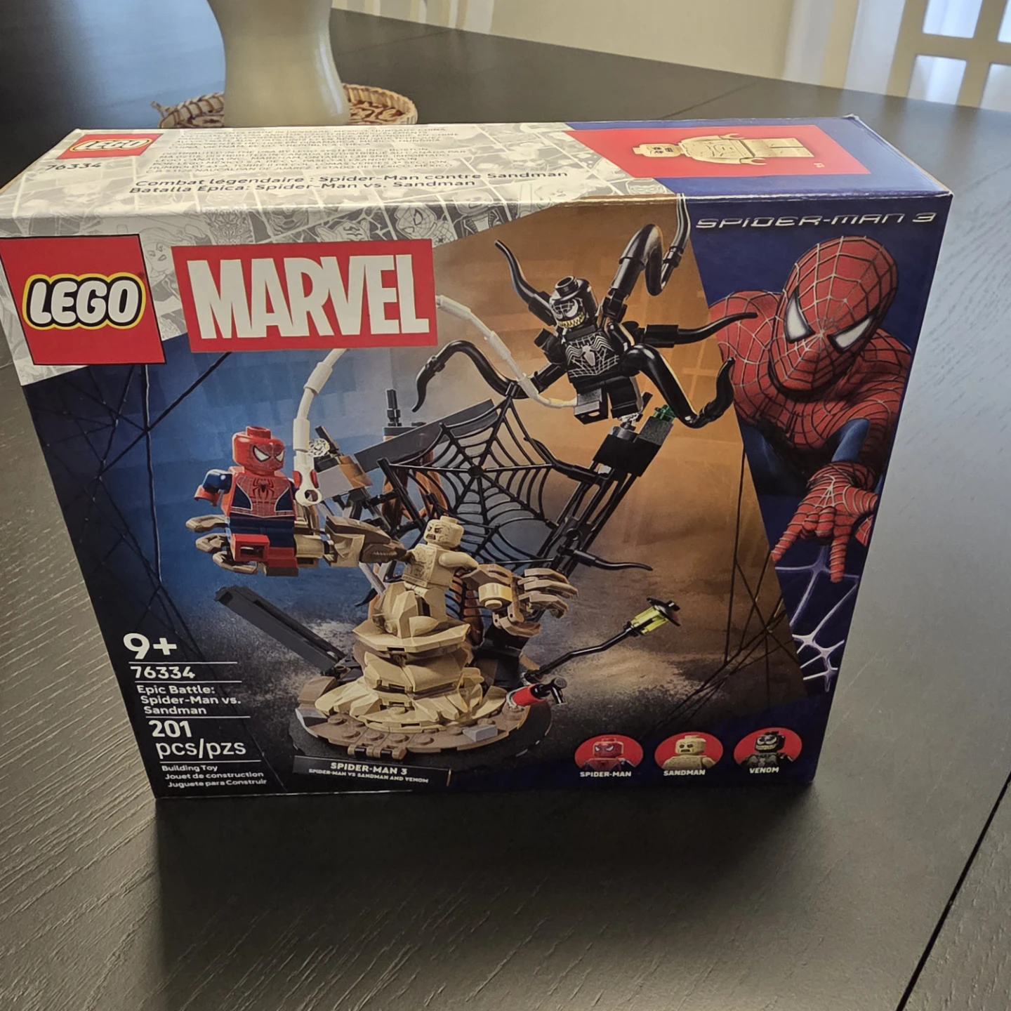 LEGO Marvel Spider-Man vs. Sandman & Venom 76334z