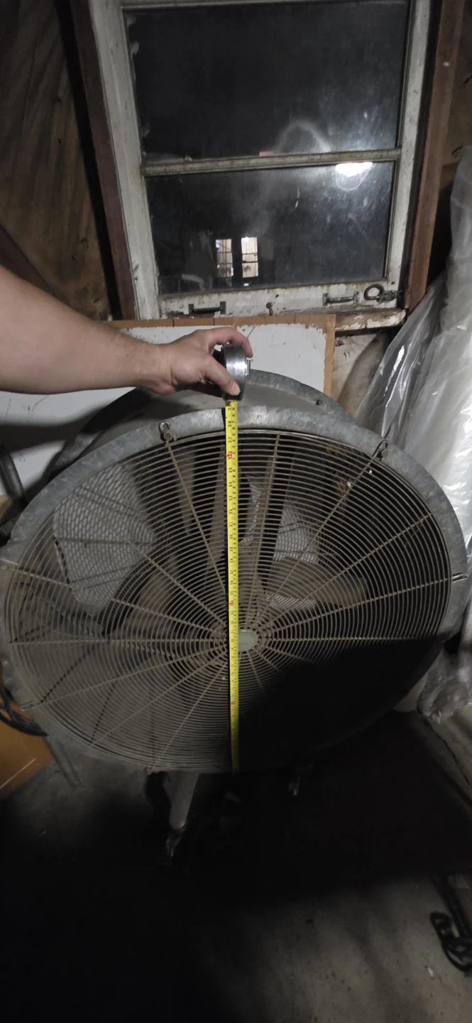 Large Industrial Fan on Wheels - photo 2