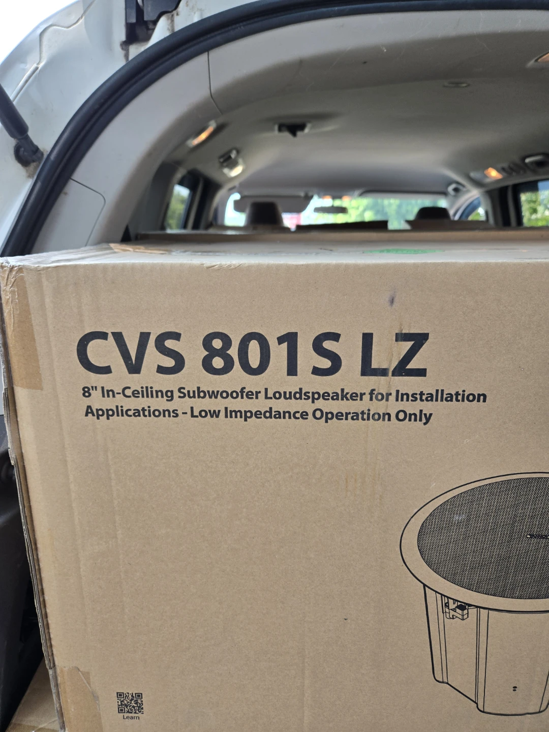 Tannoy CVS 801S LZ 8" In-Ceiling Subwoofer Loudspeaker