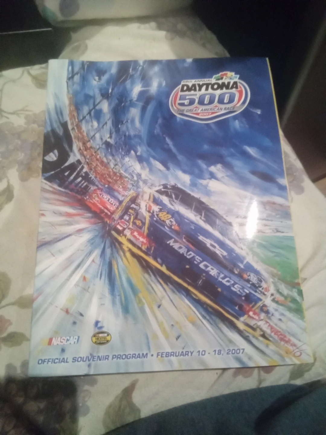 NASCAR Daytona 500 Official Souvenir Program 2007 magazine