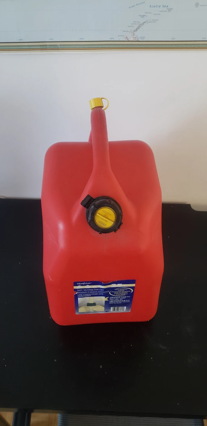 25 Litre Red Fuel Gas Can