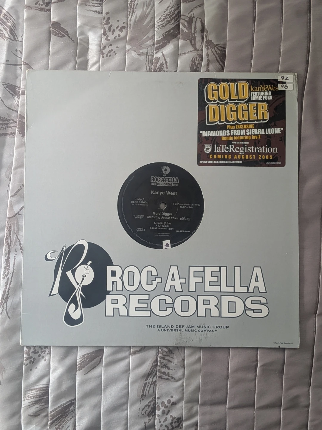 Hip-Hop & R&B Vinyl Record Lot - 50 Cent, Kanye West & More. - photo 3
