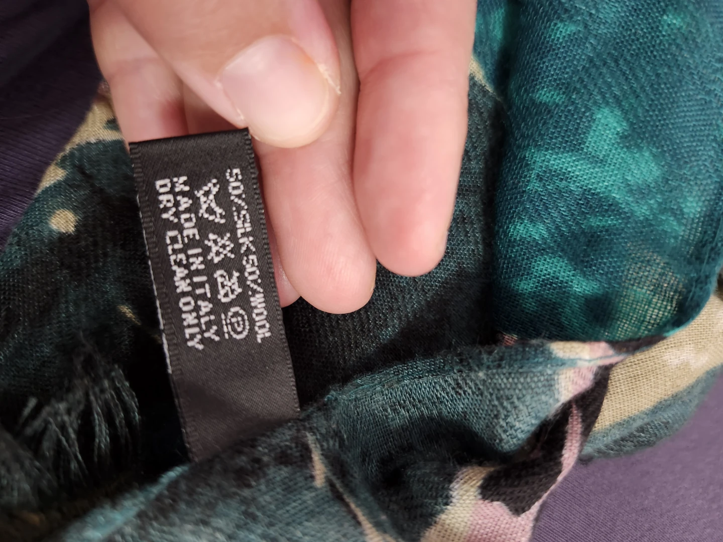 Silk Wool Scarf - photo 4