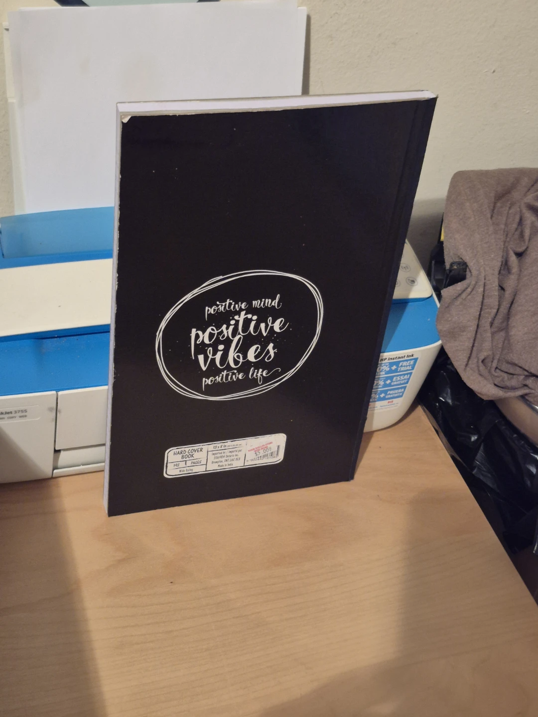 BNIB)Hardcover Notebook - Positive Mind Positive Vibes - photo 2