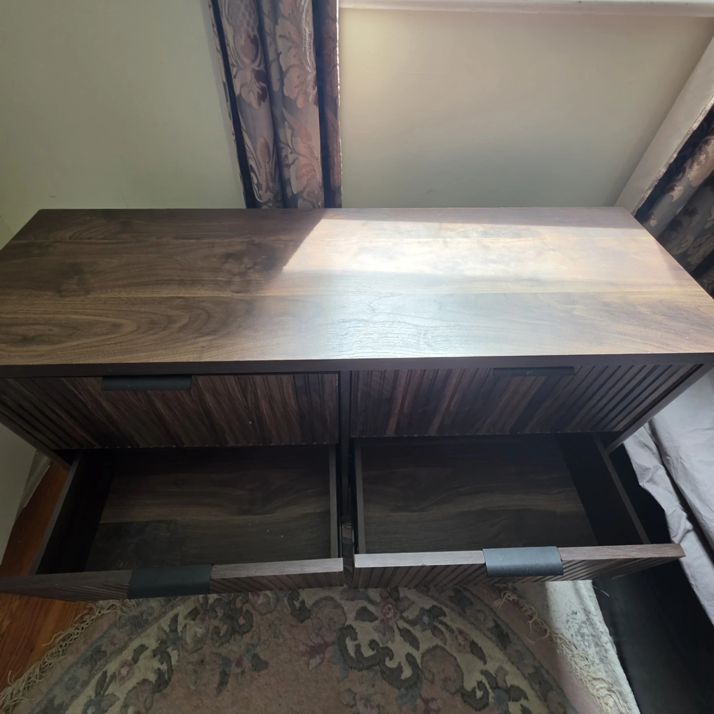 Modern fluted style 6 drawer dresser - photo 5