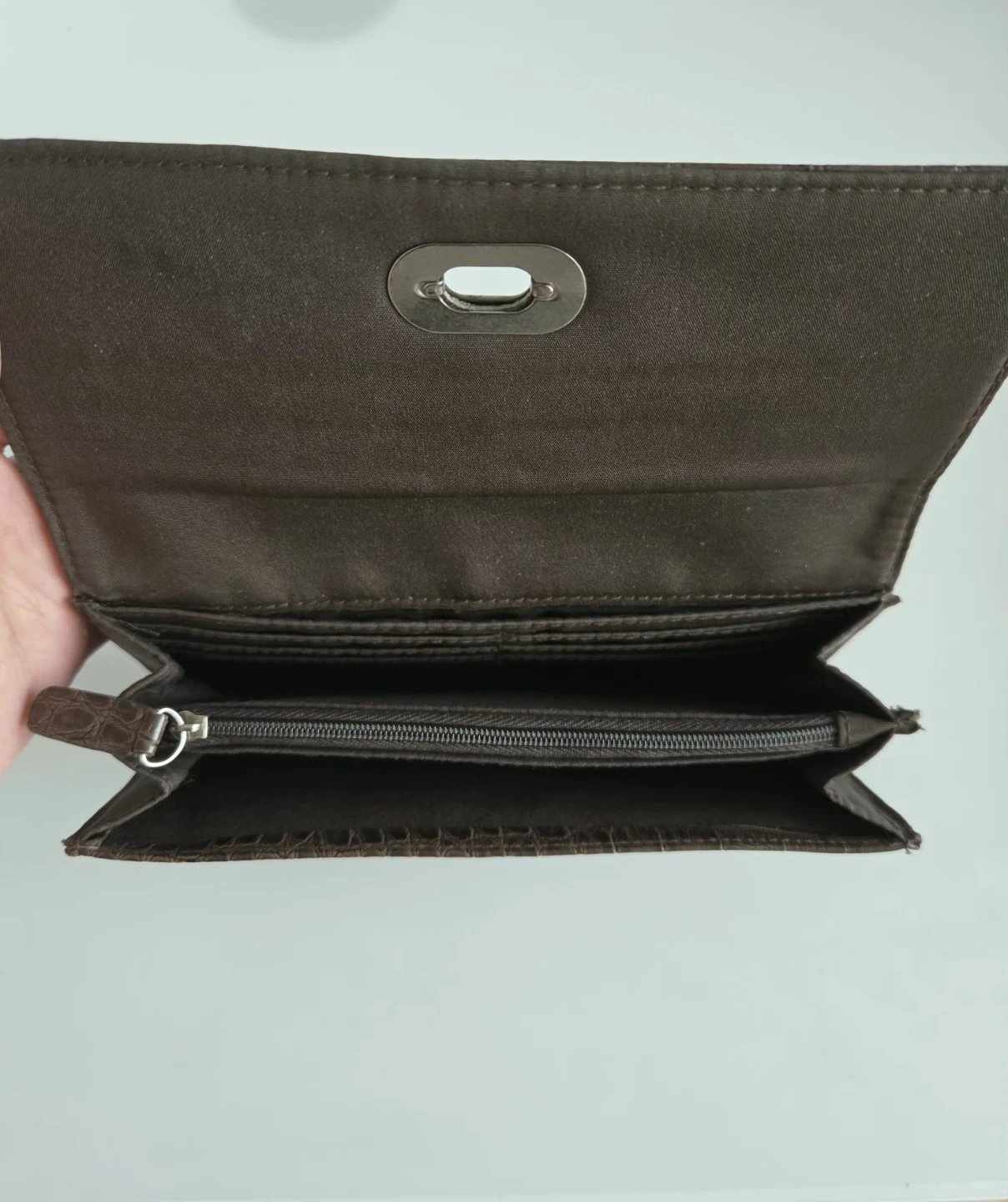 Fiorelli Floral and Brown Faux-Croc Wallet Set - photo 5