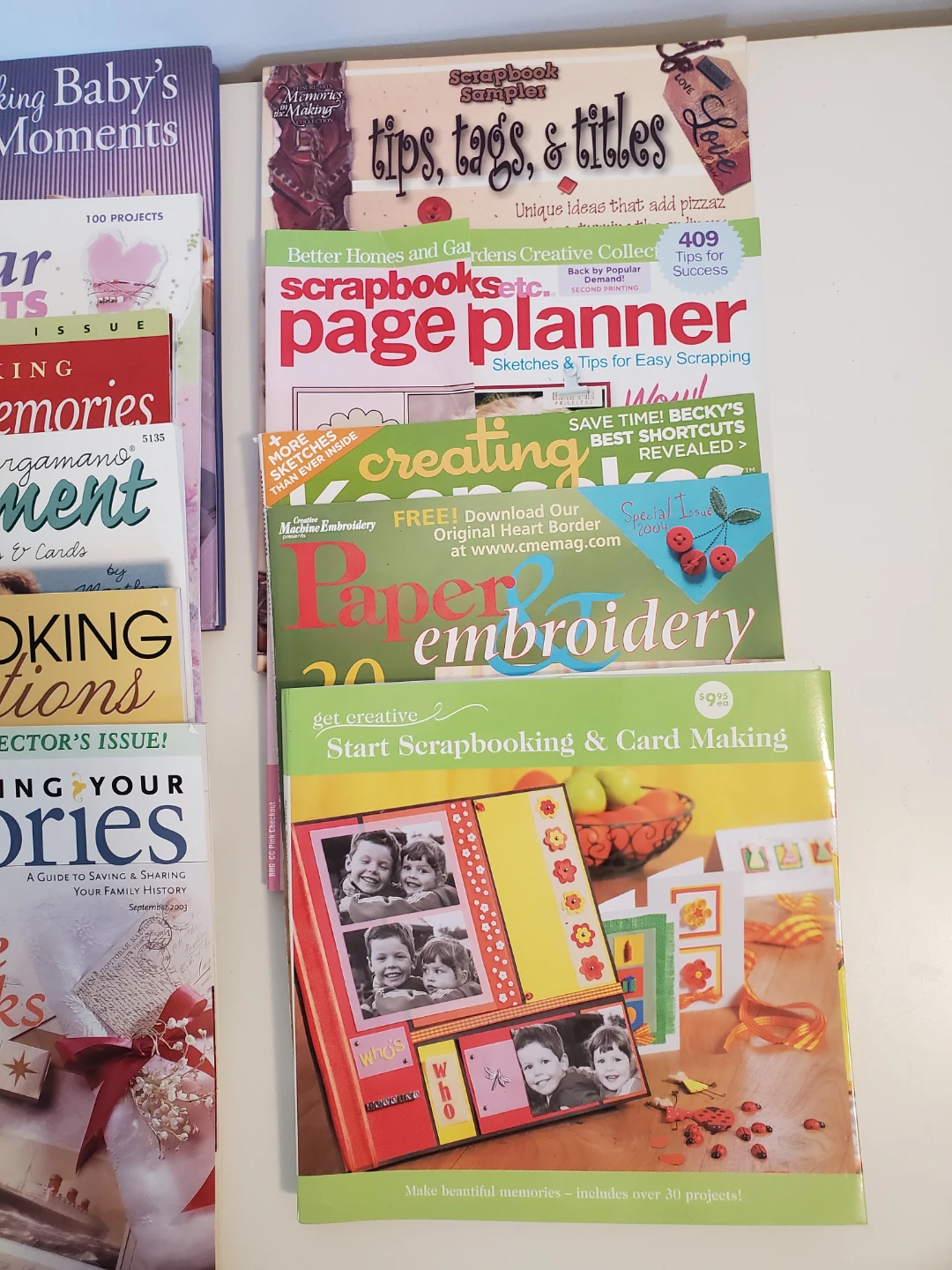 14 Scrapbooking and Papercrafting Magazine and Book Lot of - photo 2