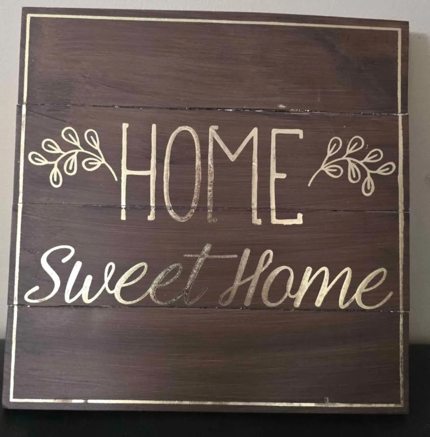 Set of 2 Wall Decor Signs - Family and Home Sweet Home - photo 2