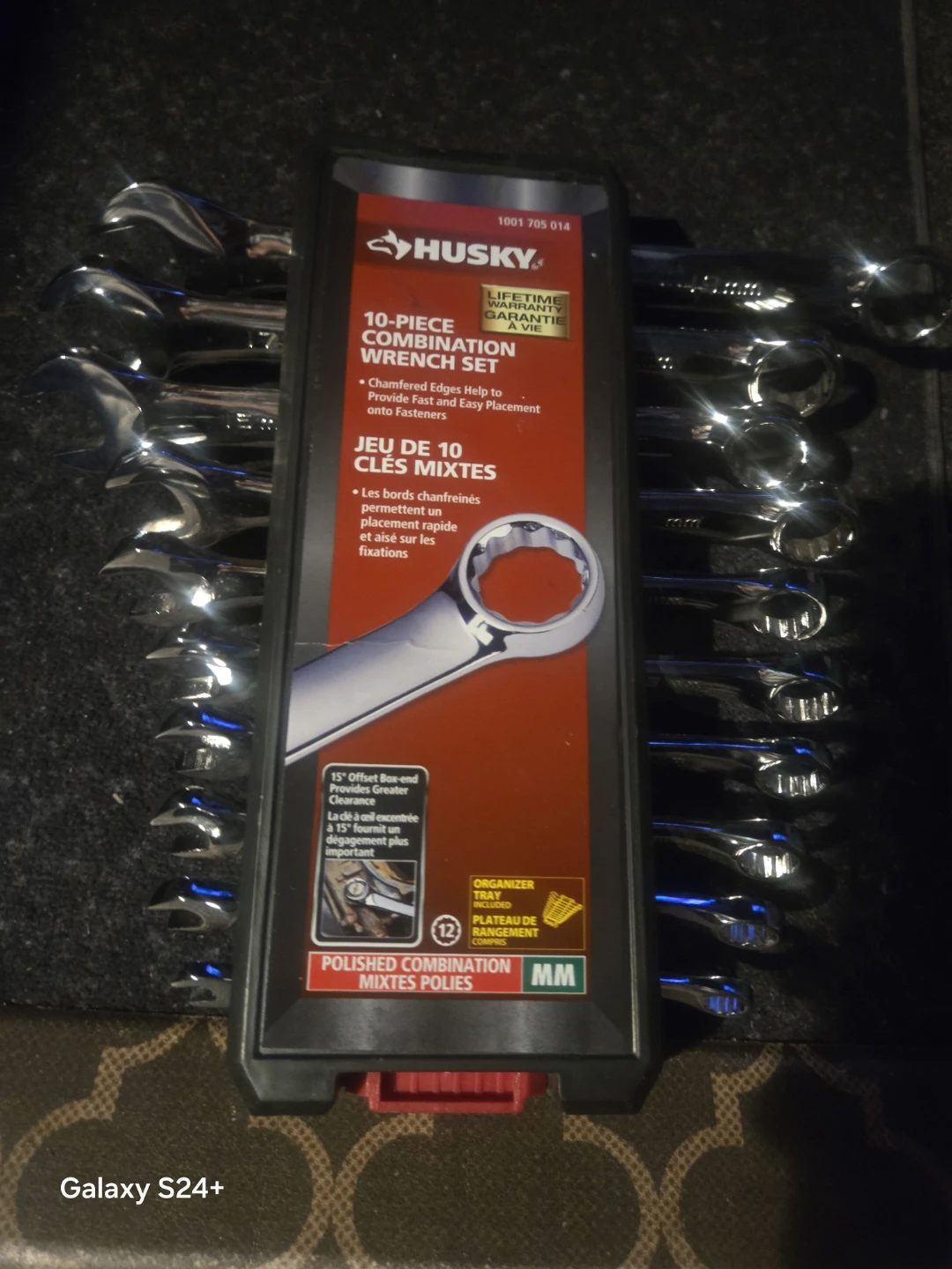 Husky 10-Piece Combination Wrench Set