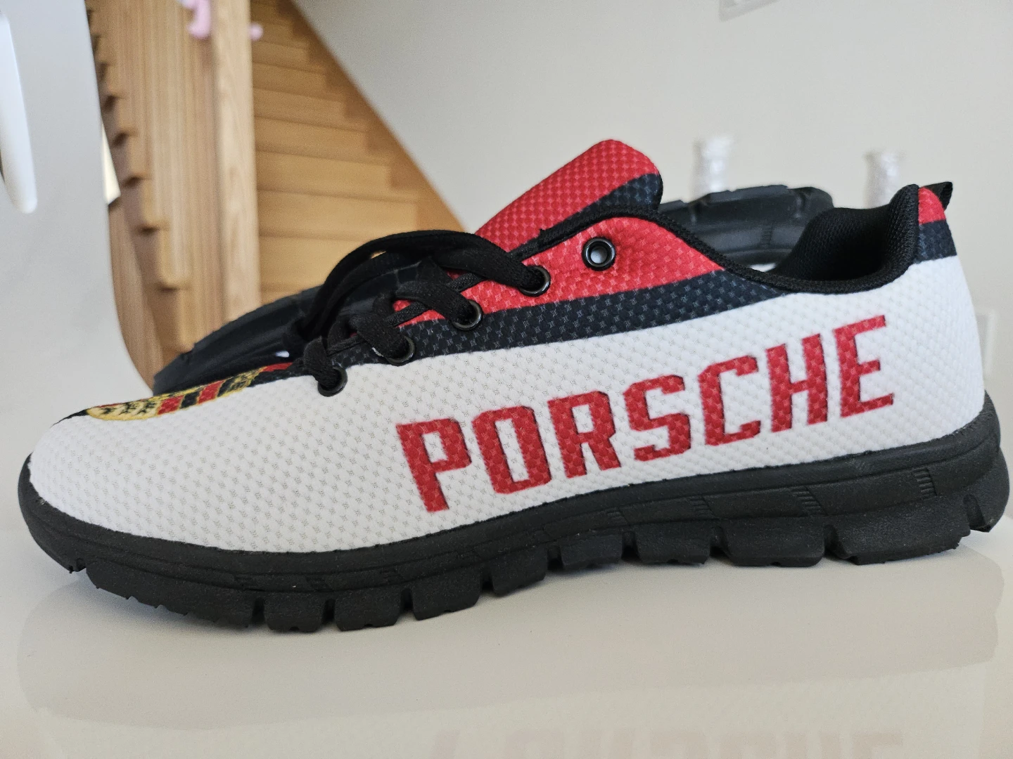 Porsche Inspired Sneakers - Red/White/Black - photo 3