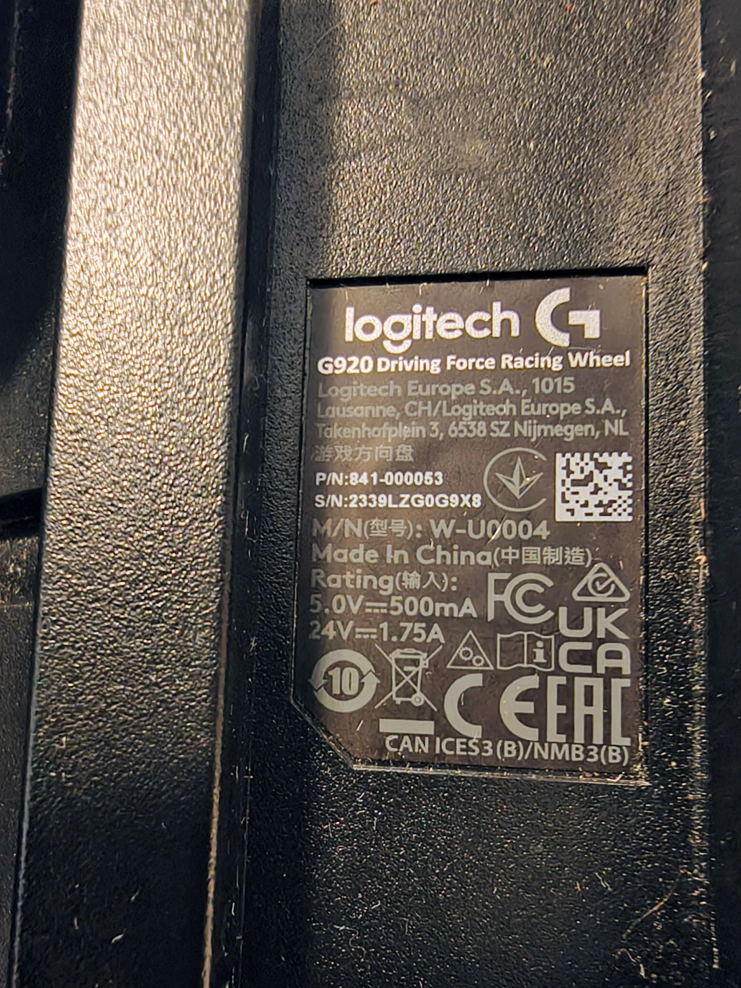 Logitech G920 Driving Force Racing Wheel & Pedals for Xbox/PC - photo 3