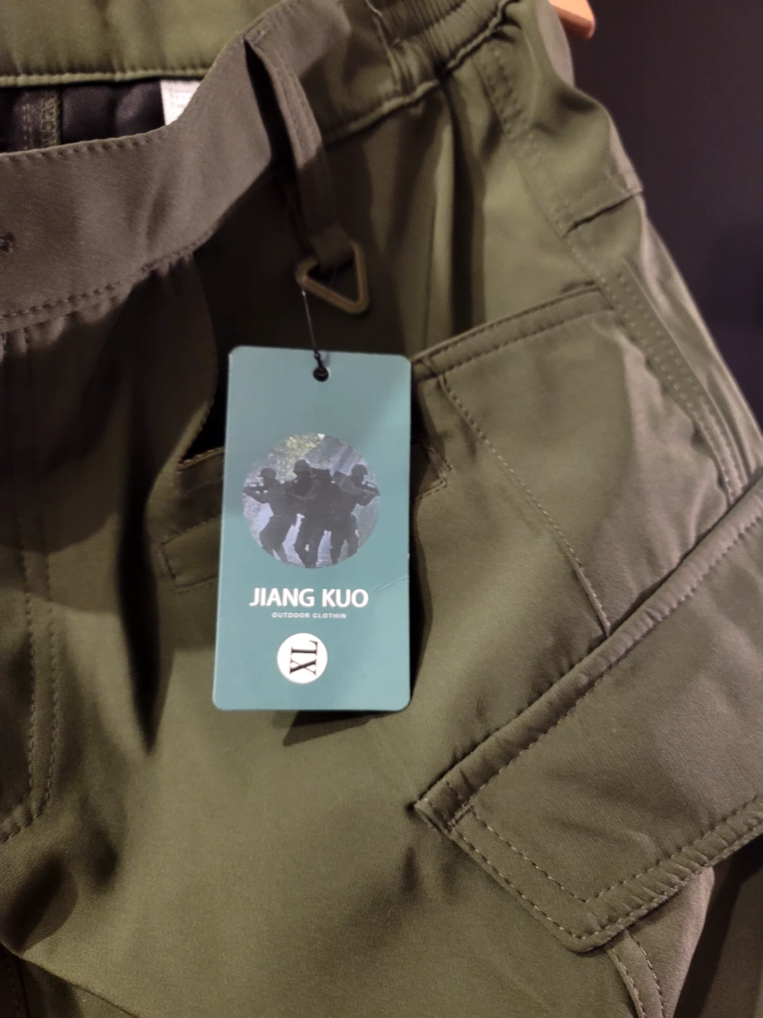 Mens Jiang Kuo Outdoor Clothing Cargo Pants-XL - photo 3