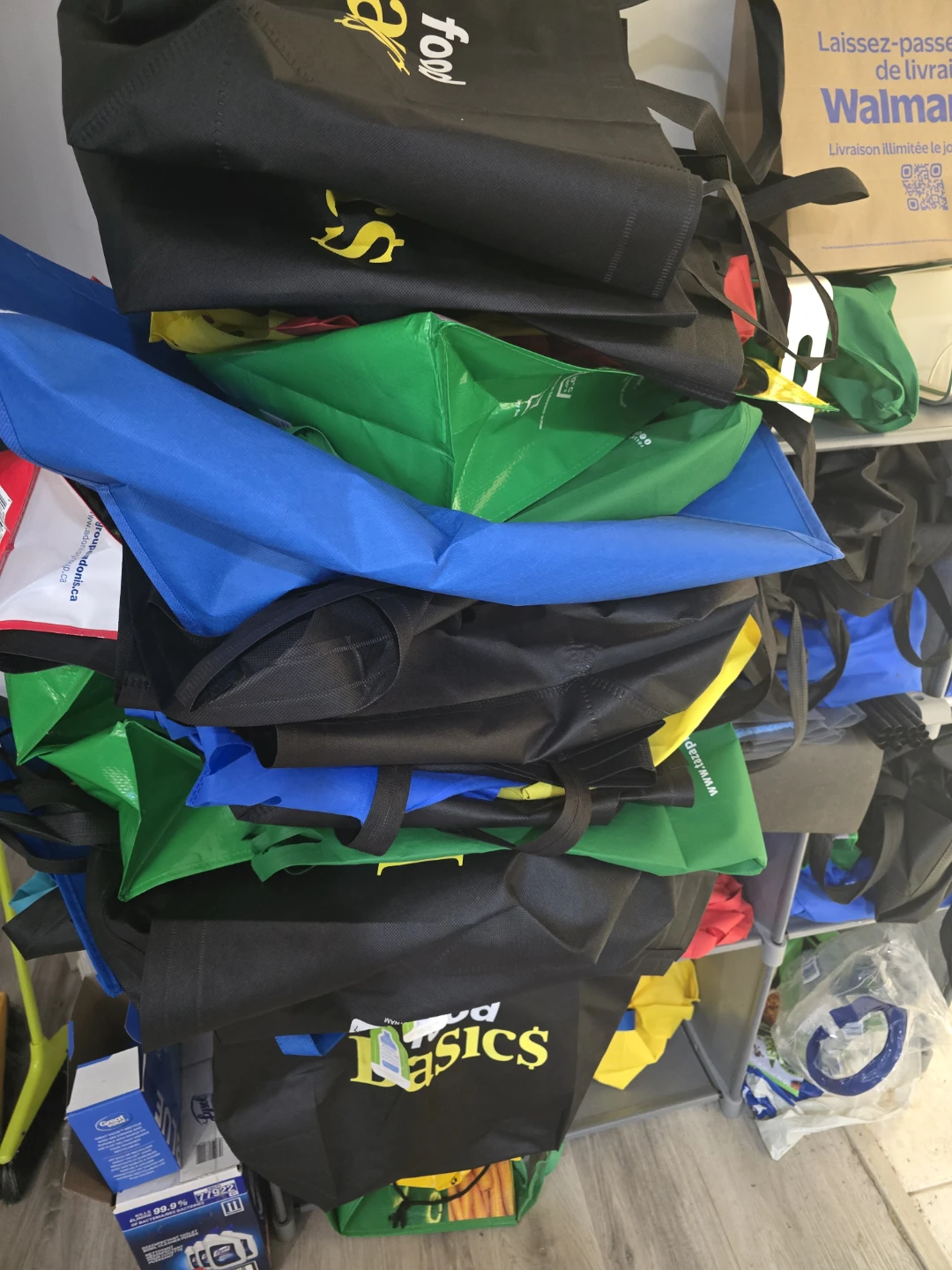 Assorted Reusable Grocery Bags