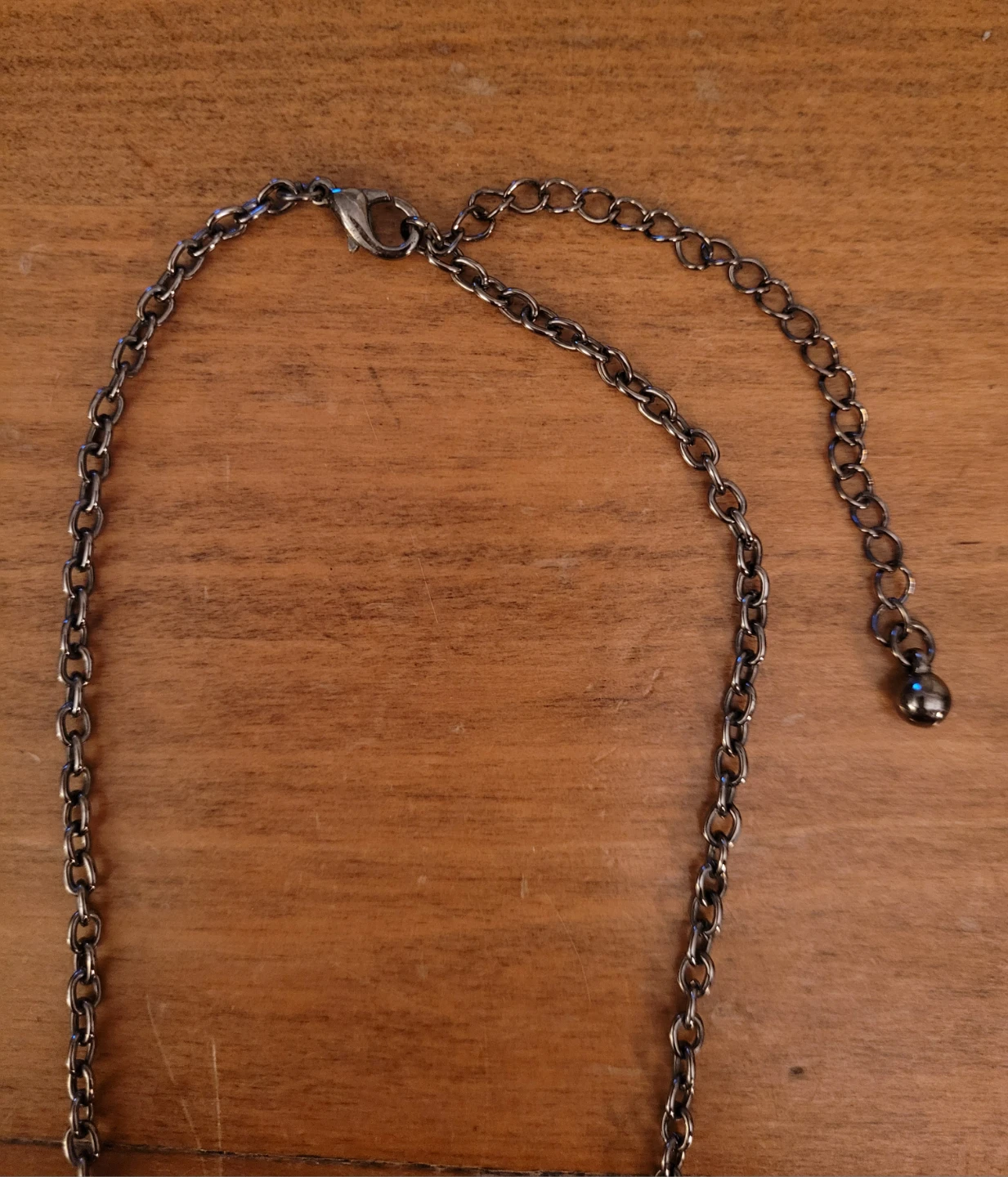 Black/Grey Marble look necklace - photo 4