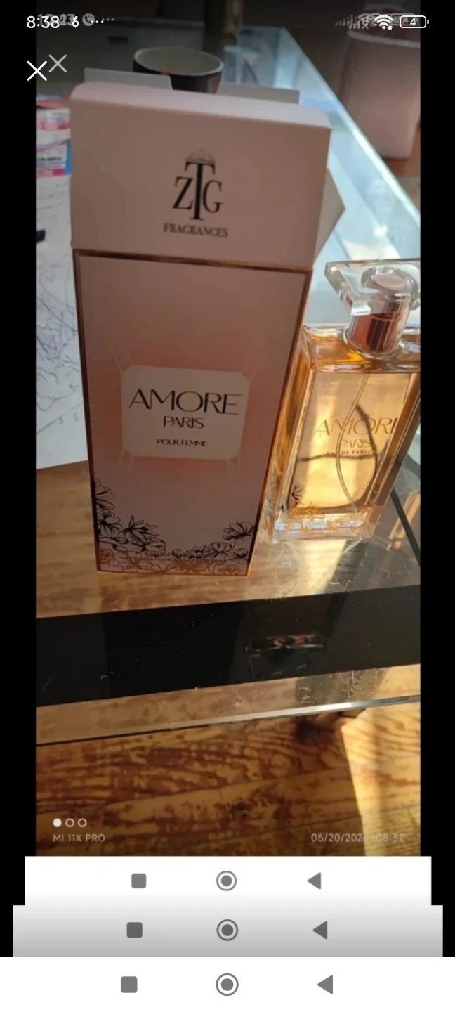 ZTG Amore Paris Pour Femme Eau de Parfum