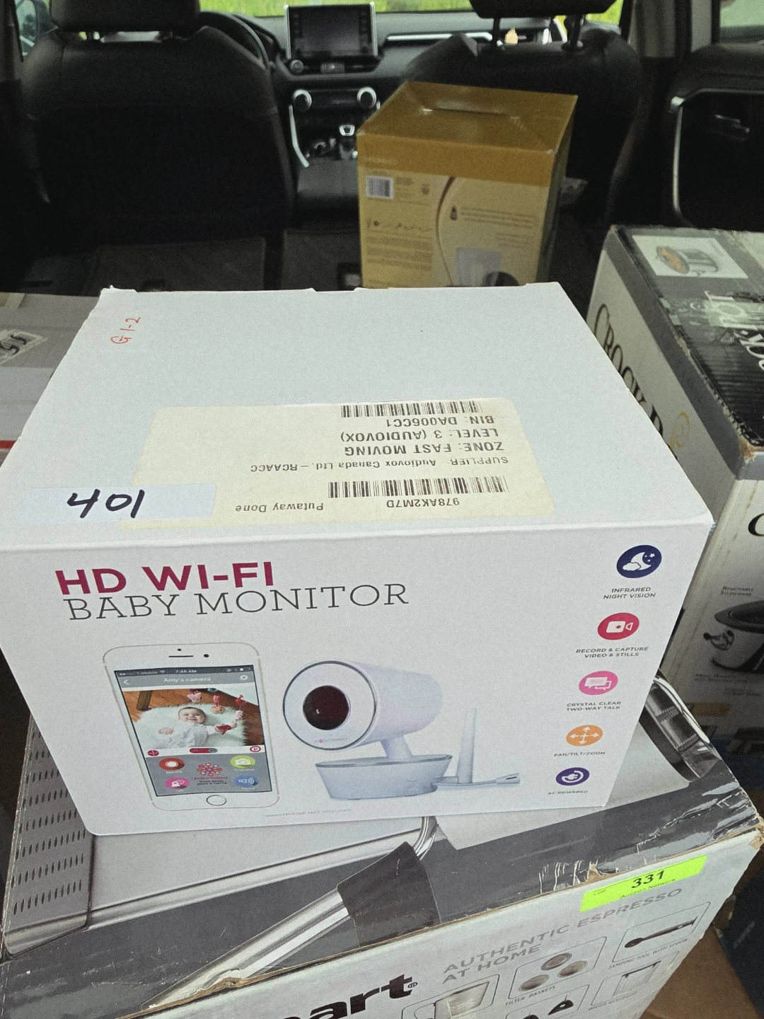 HD Wi-Fi Baby Monitor