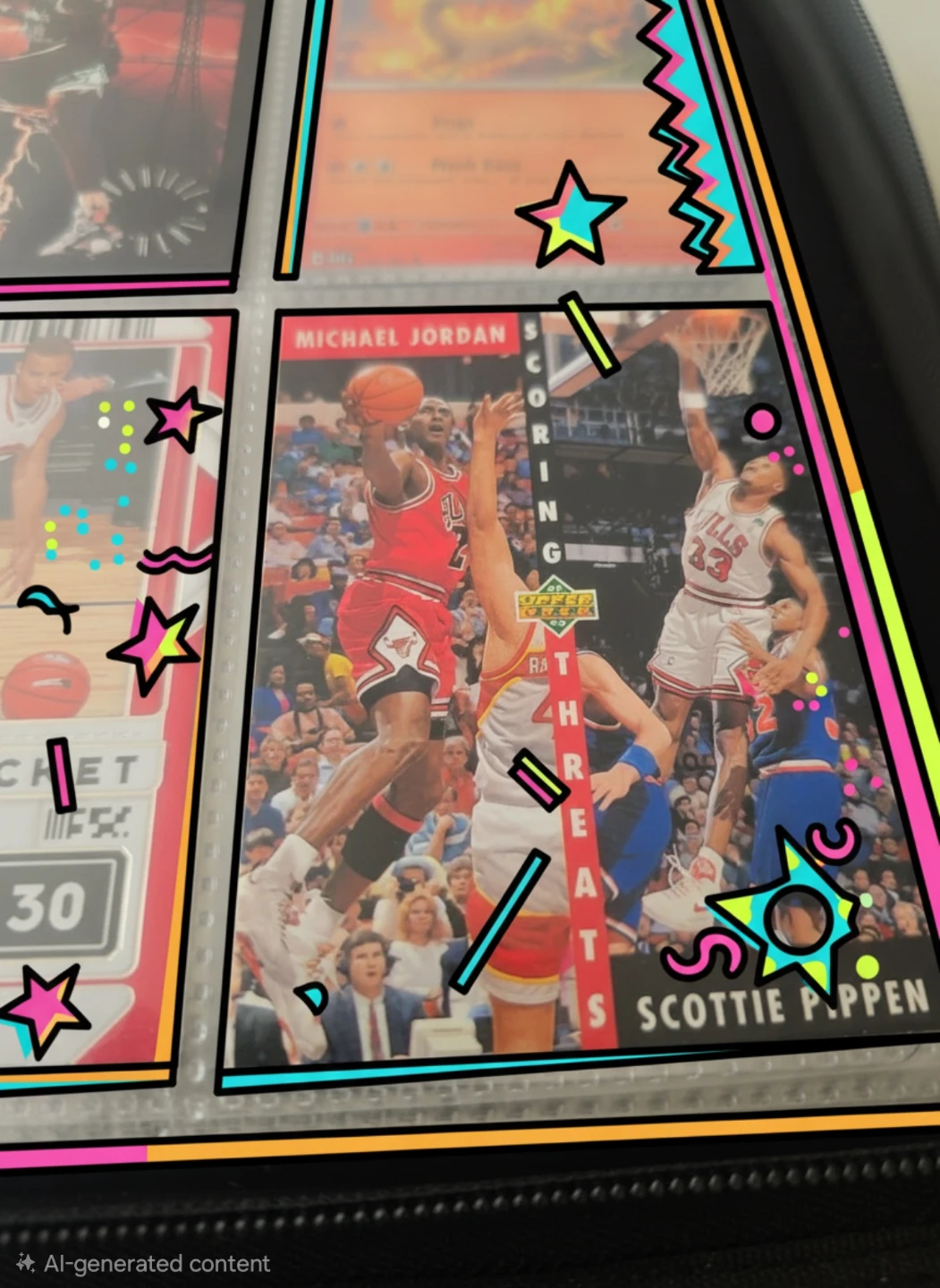 Michael Jordan Chicago Bulls Basketball Cards - photo 3