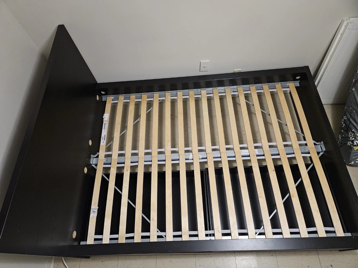 MALM IKEA double bed frame