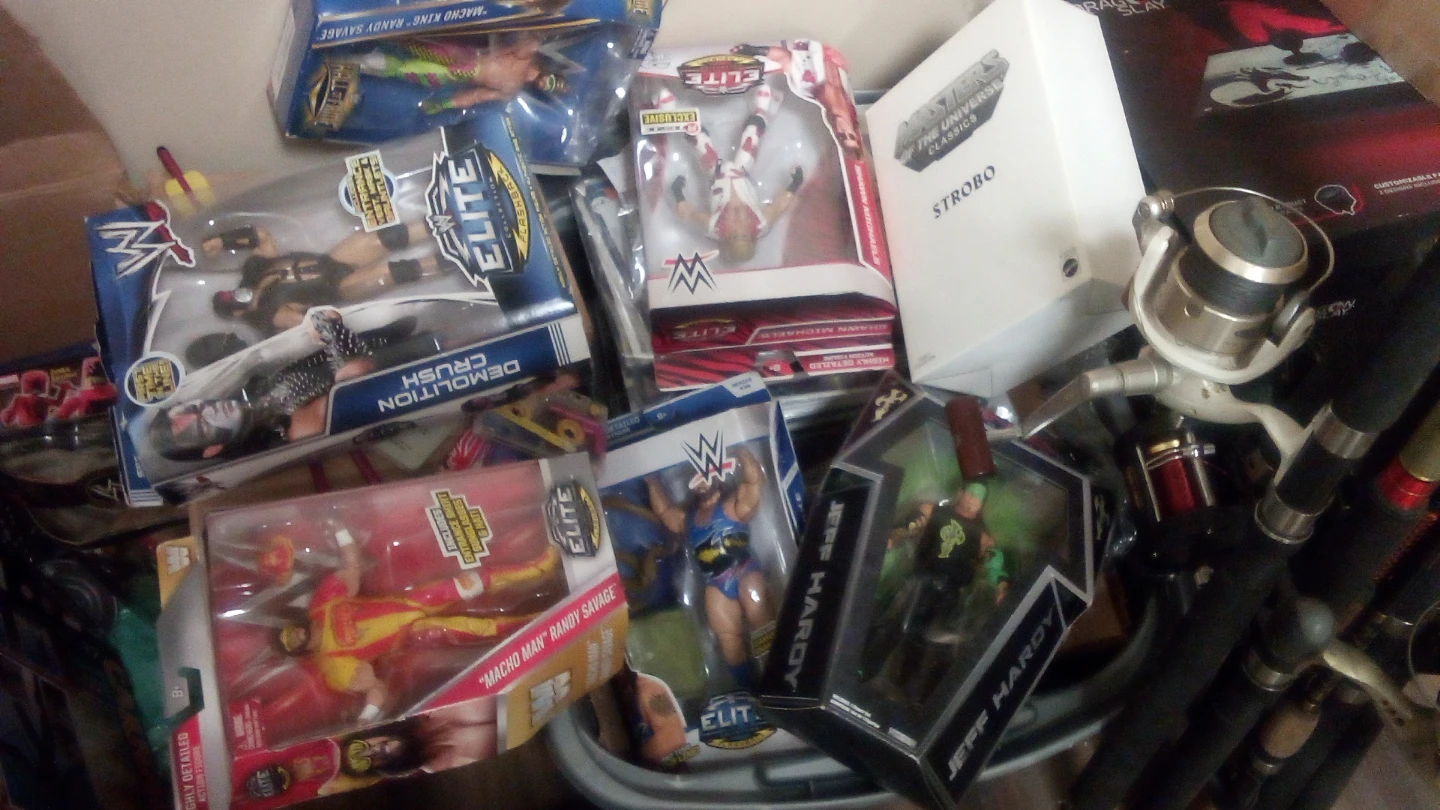 Collection of WWE Elite Wrestling Figures - photo 2