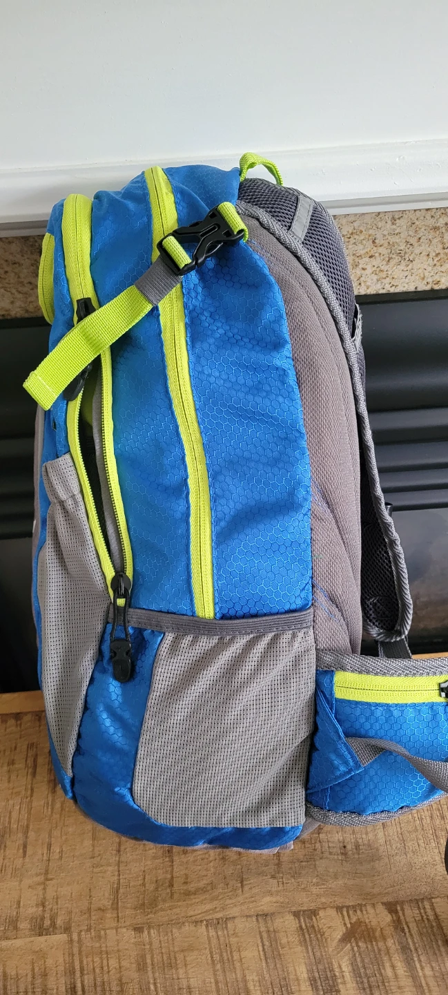 Reebok Blue and Grey Backpack - photo 2