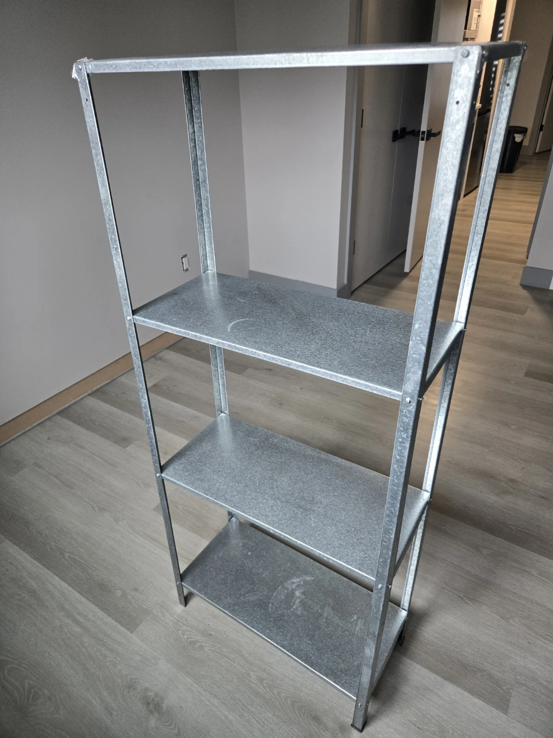 IKEA Galvanized Steel Shelf