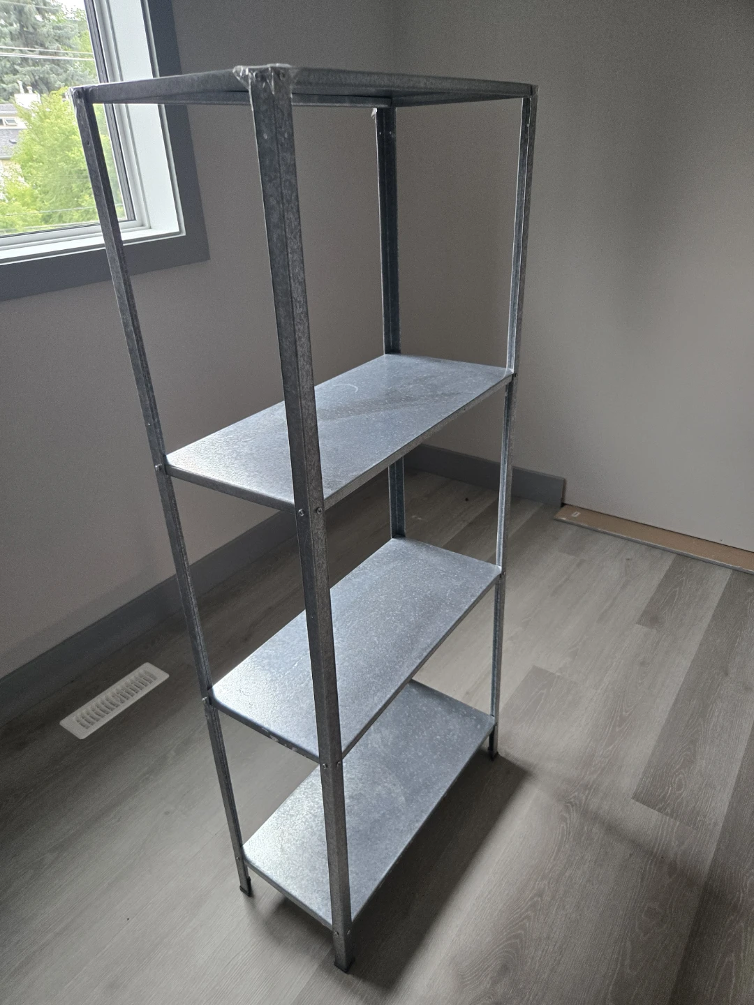 IKEA Galvanized Steel Shelf - photo 2