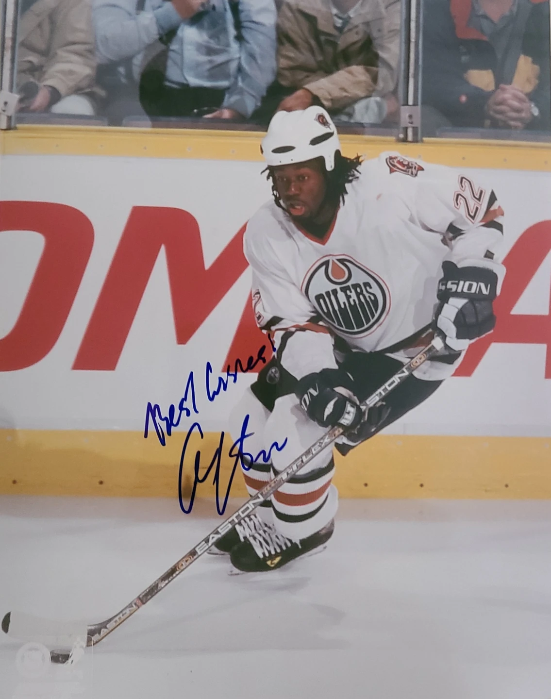 Edmonton Oilers Signed Authentic 8x10 Photos with COA'S - photo 2