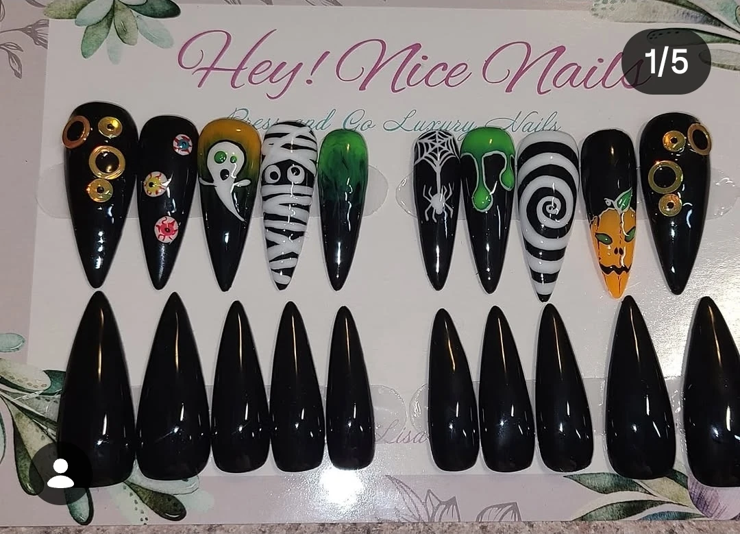Custom press on nails - photo 3