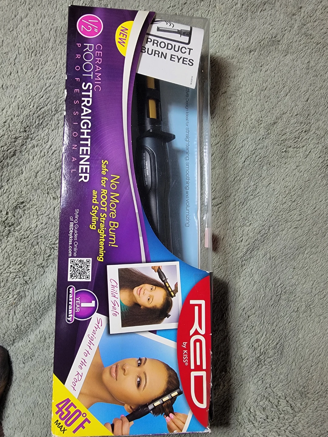RED by KISS Ceramic Root Straightener Professional 1/2" - photo 3