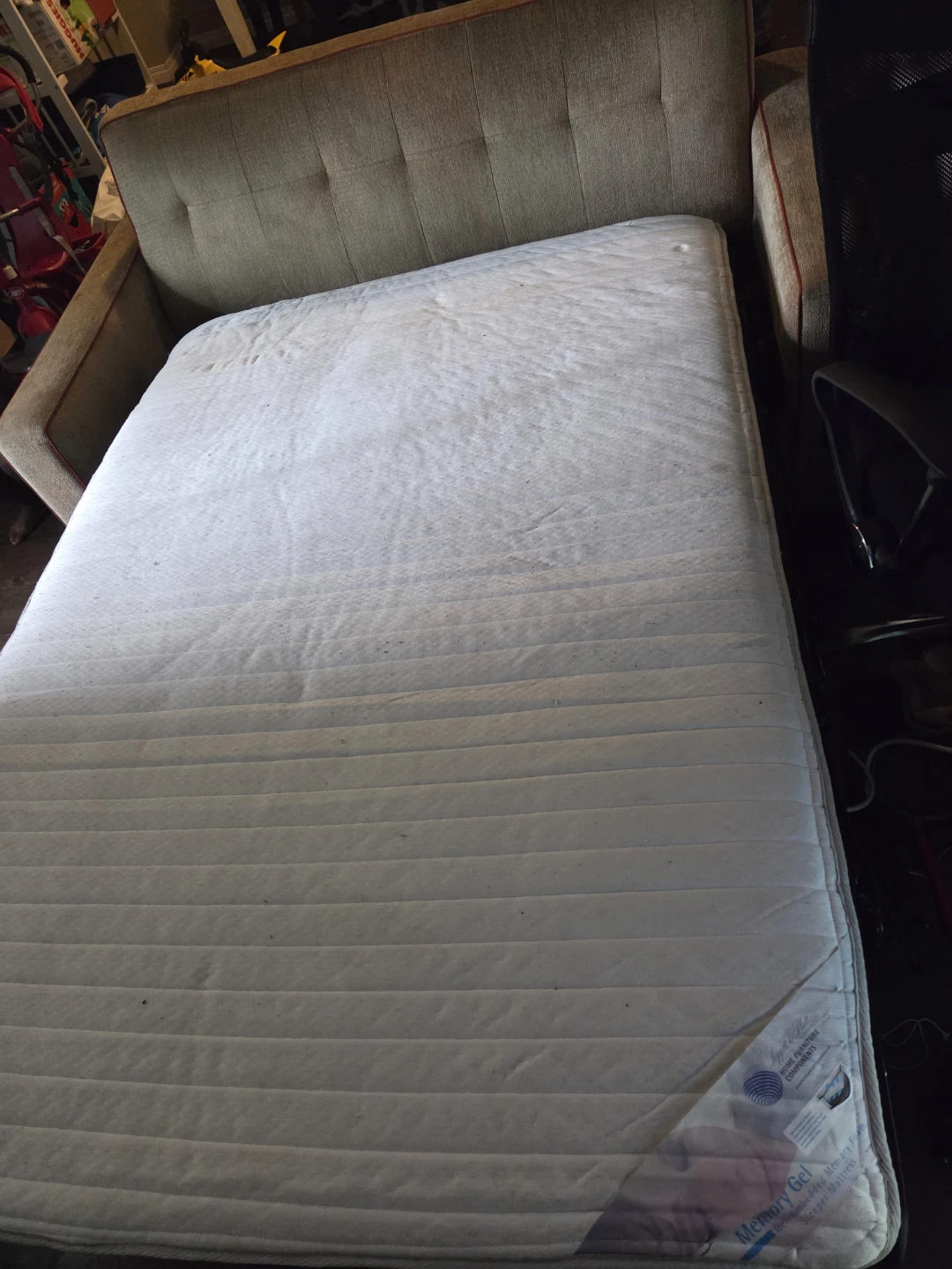 Sofa Bed with Memory Foam Mattress - photo 4