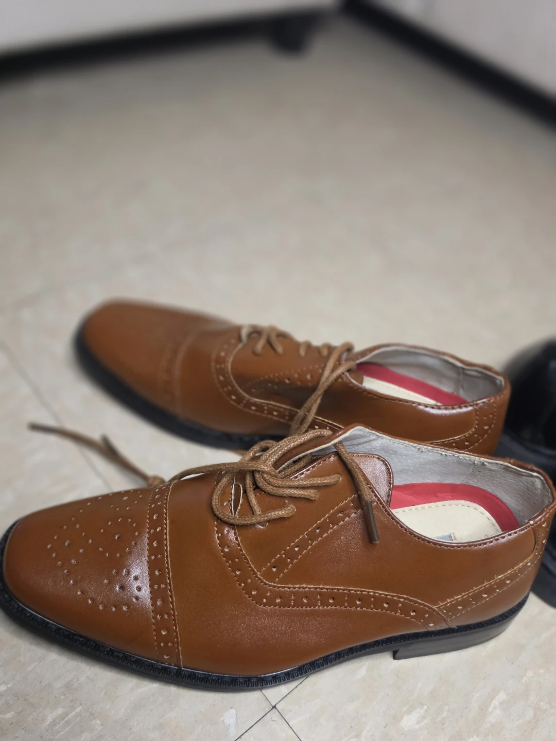 Brown and Black Dress Shoes - photo 4