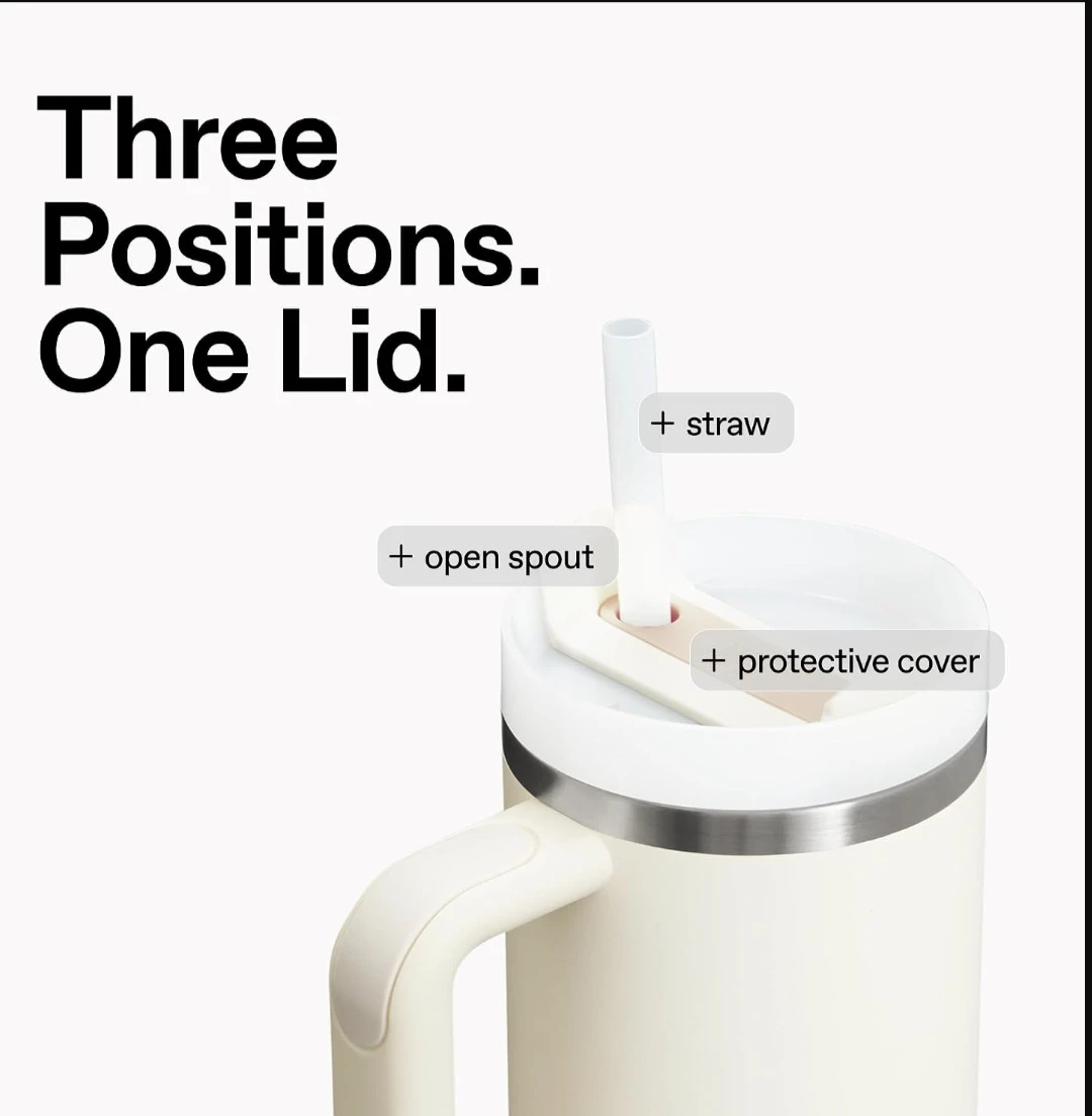 Stanley Quencher H2.0 Flowstate Tumbler Cream 40oz - photo 5