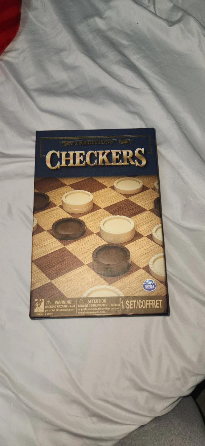 Traditions Checkers Game Set