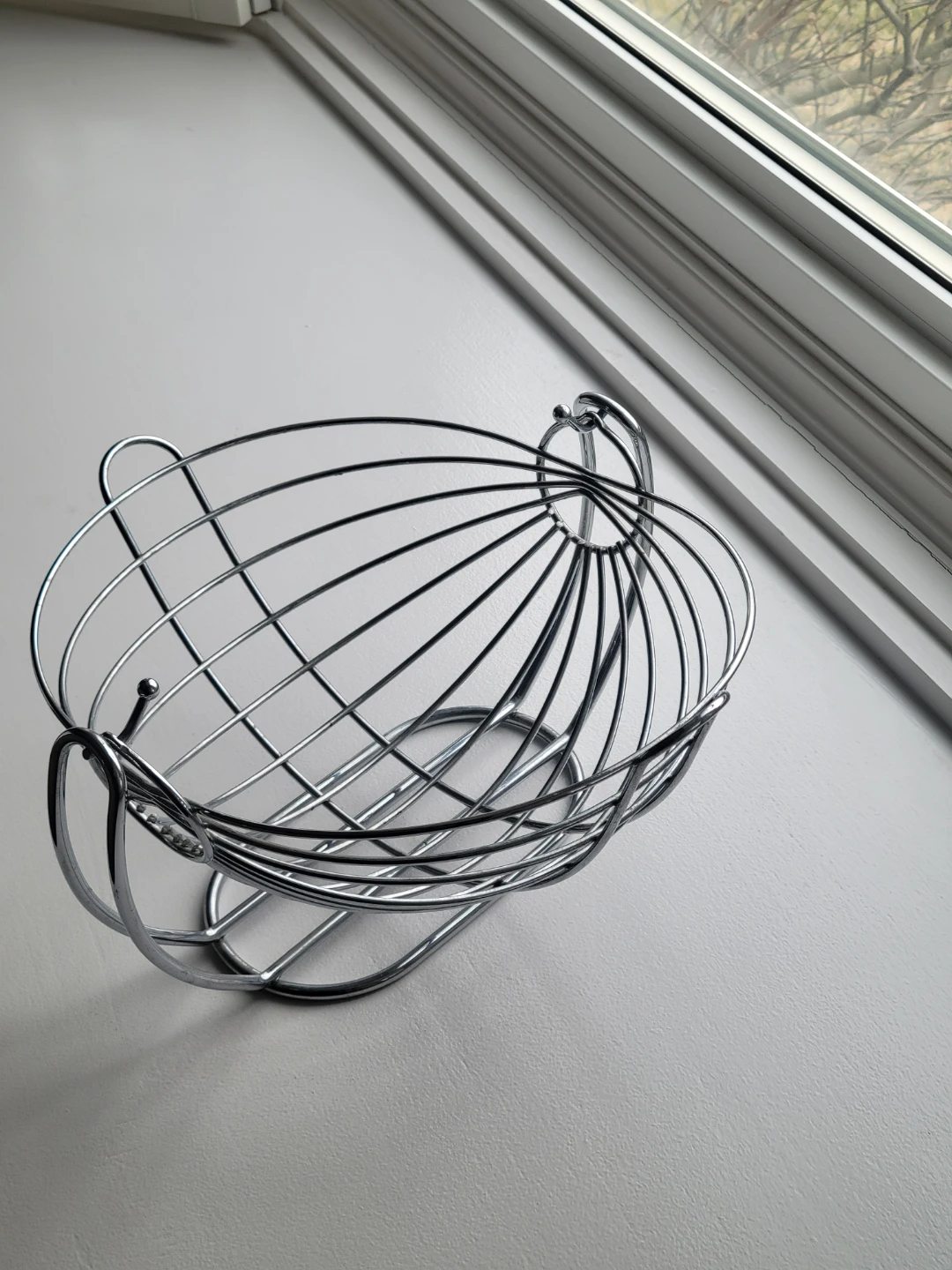Rocking Boat Chrome Wire Fruit Basket - photo 3