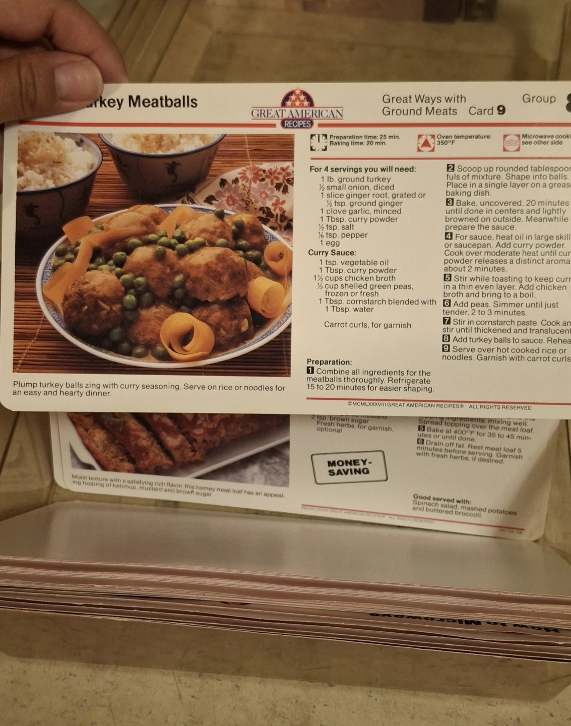 Recipe cards  - oven and microwave instructions - photo 3
