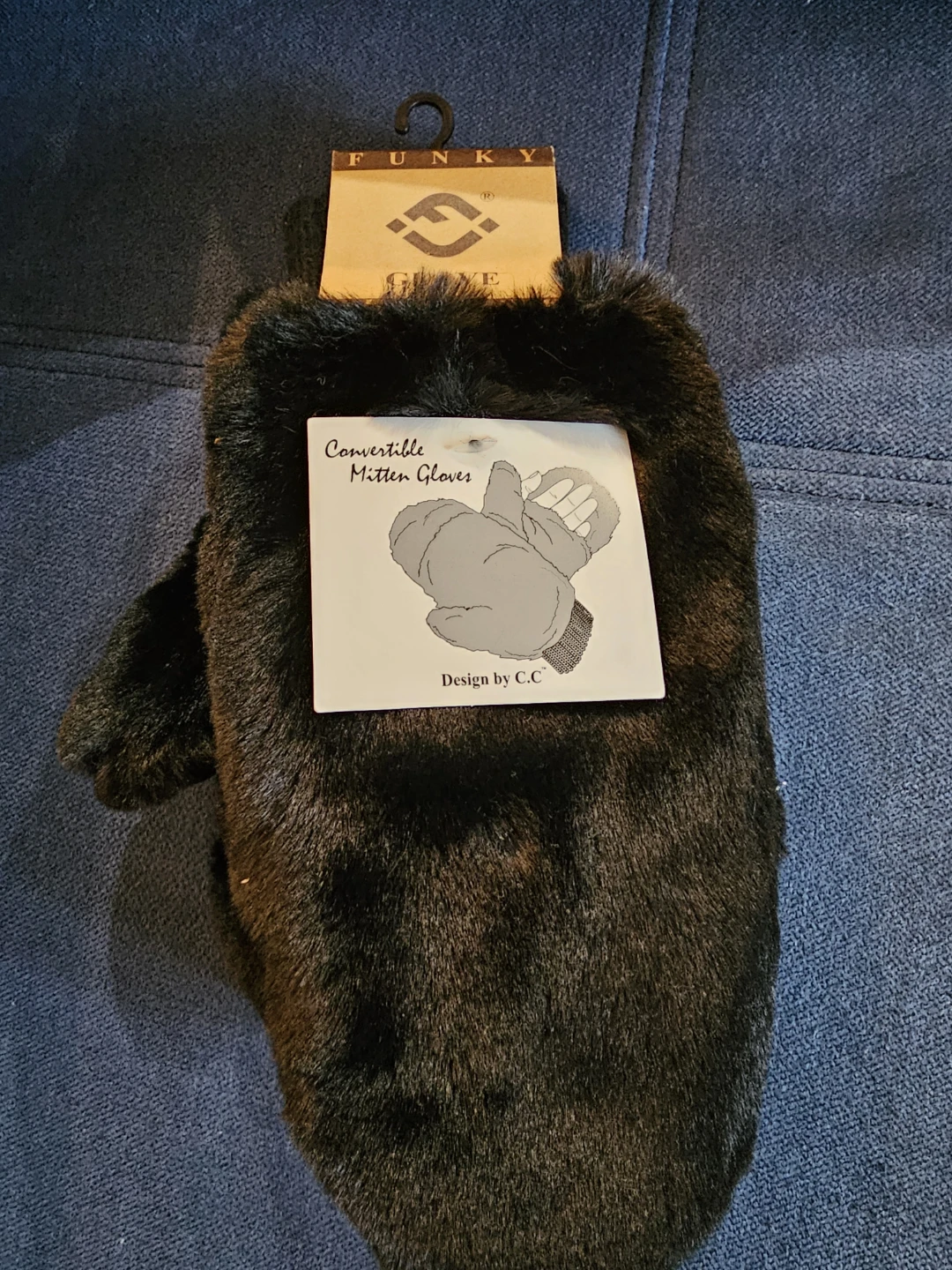 Funky Junque C.C Convertible Mitten Gloves
