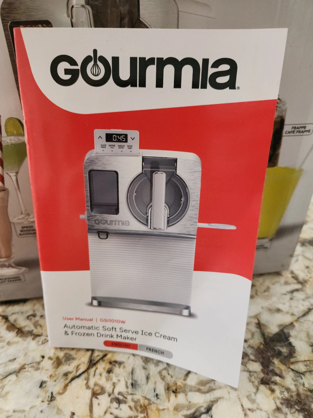 NEW Gourmia Automatic Soft Serve Ice Cream & Frozen Drink Maker - photo 3