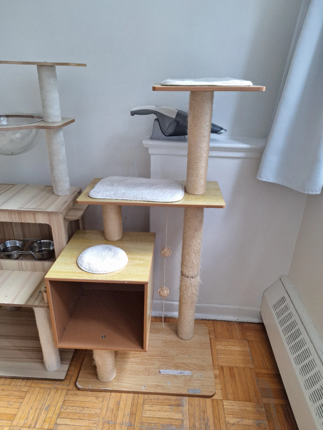 LUXURY CAT BUNDLE: Modern Cat Trees, Bowls, & Toys - photo 5