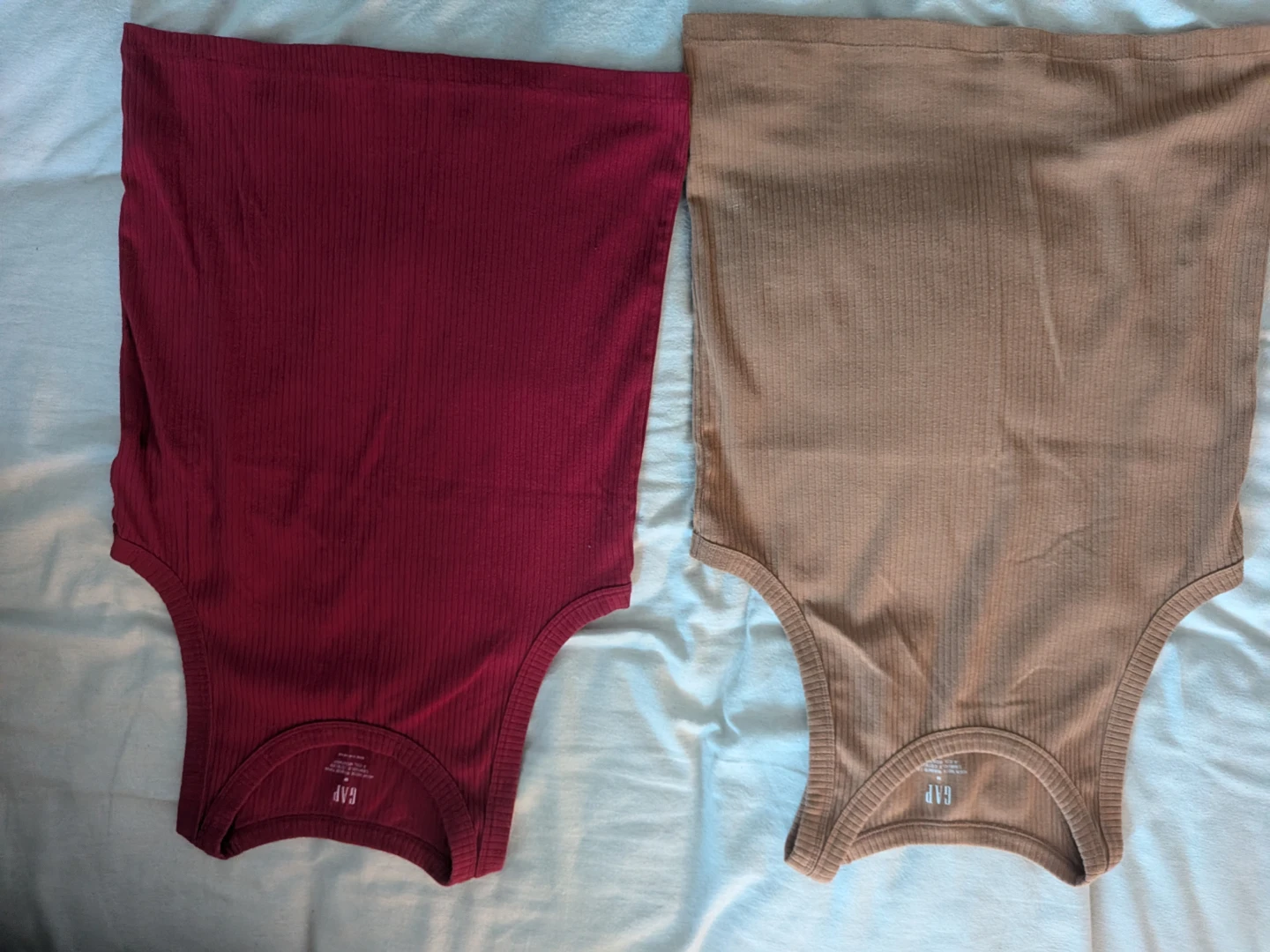 Gap High Neck Ribbed Tank Tops Set of 2