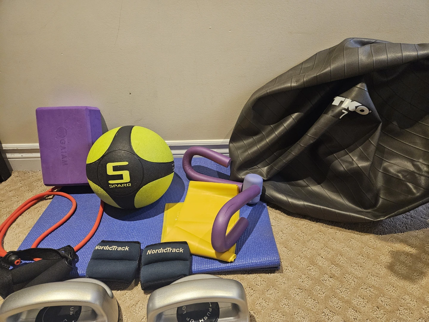 Balance Simply Board with mat, Yoga Mat &Ball &Workout Equipment - photo 3