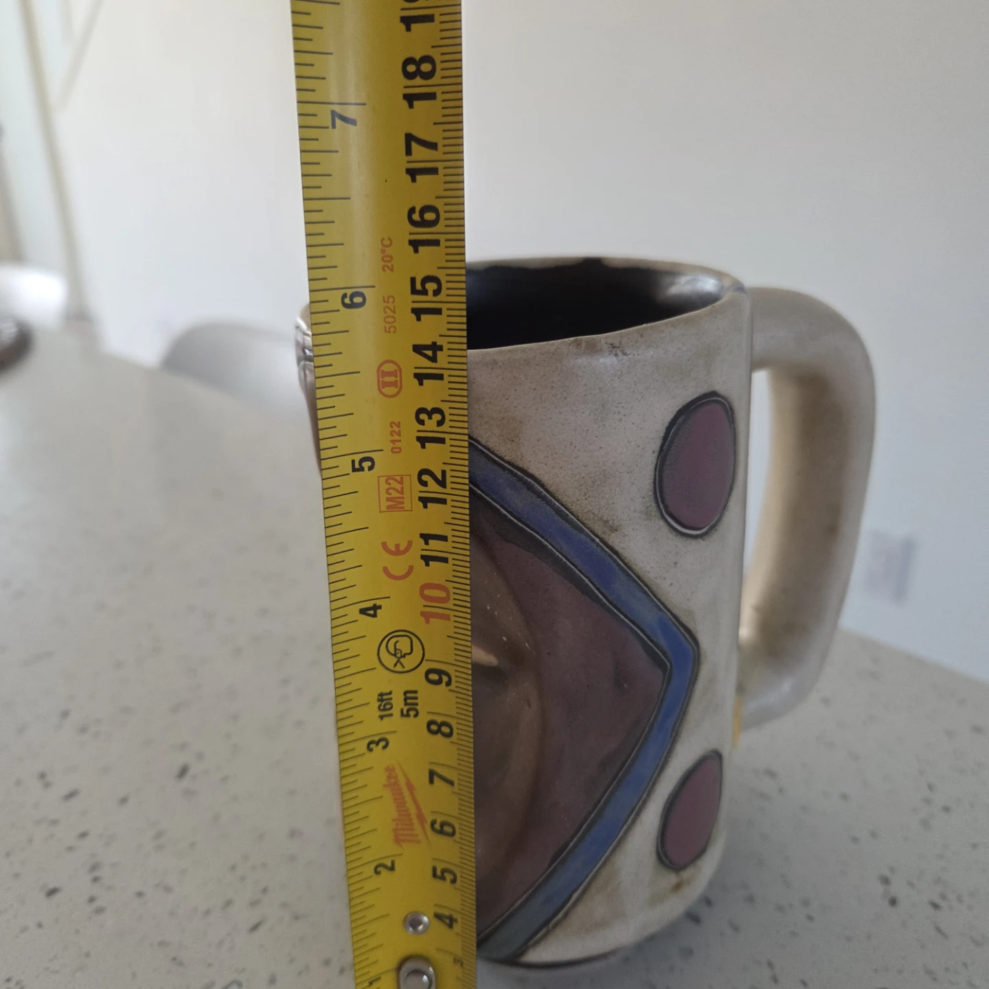 Handmade Ceramic Face Mug - photo 5