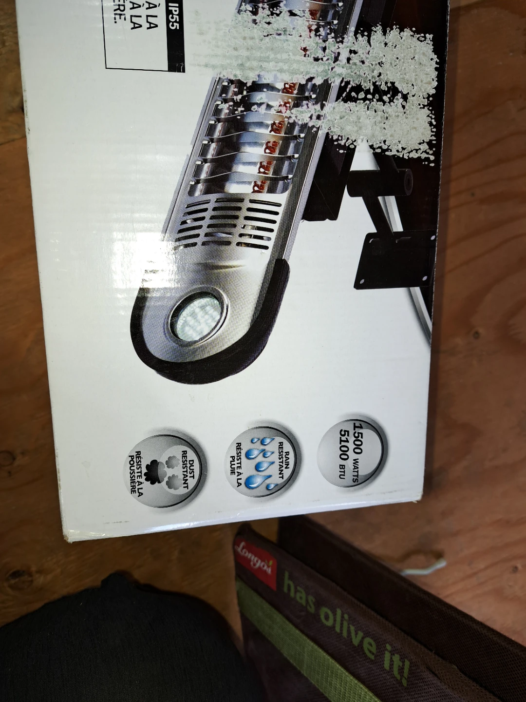 ENERGY+ Infrared Wall Mount Heater with LED Lights - photo 4