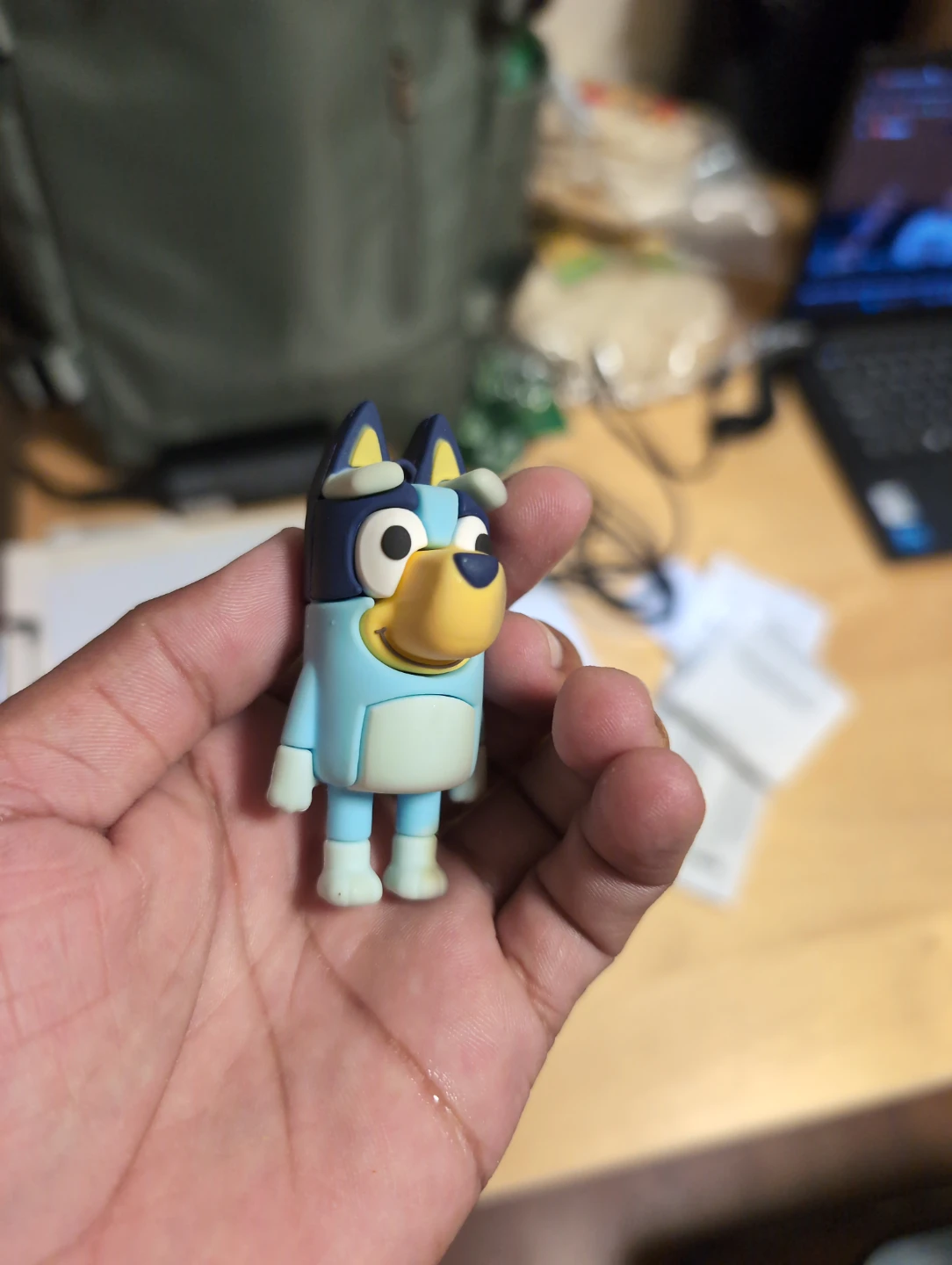 Bluey Dog Toy Figure - photo 2