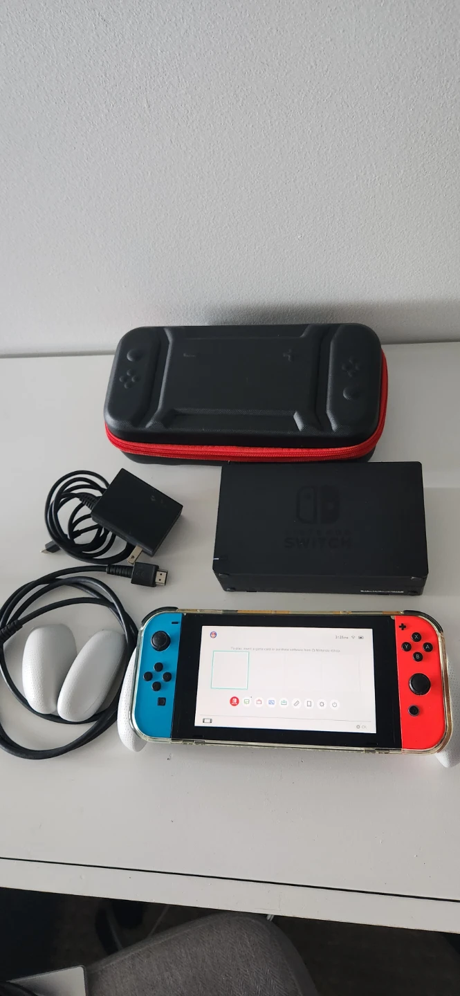 Nintendo Switch Console V2 with accesories